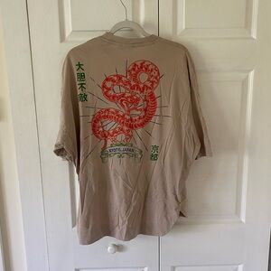 ASOS graphic T-Shirt snake print